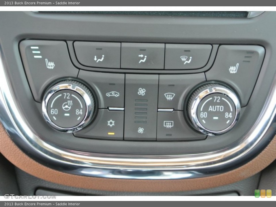 Saddle Interior Controls for the 2013 Buick Encore Premium #79319606