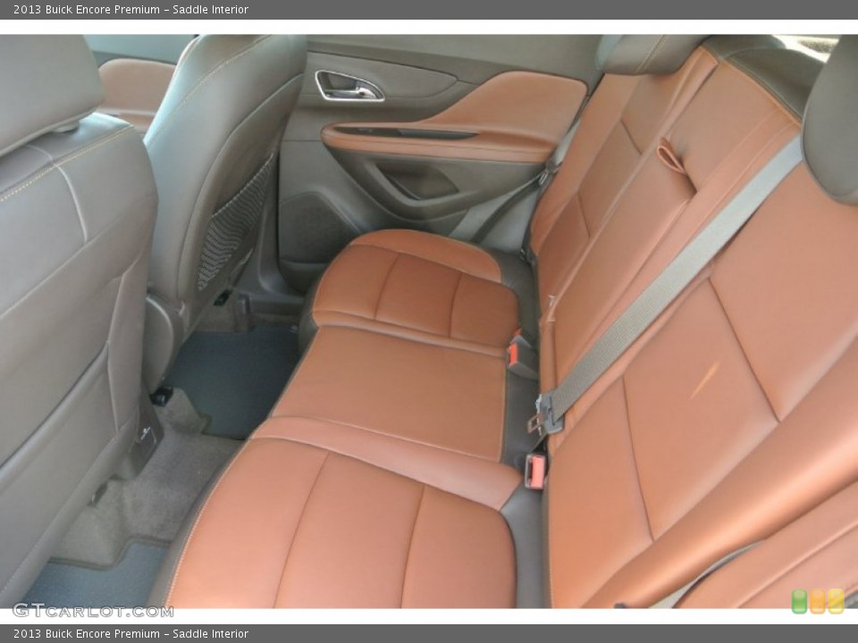 Saddle Interior Rear Seat for the 2013 Buick Encore Premium #79319624