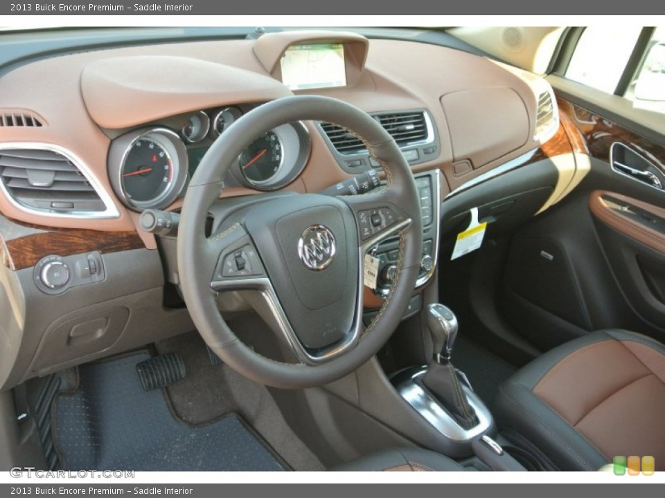 Saddle Interior Dashboard for the 2013 Buick Encore Premium #79319642