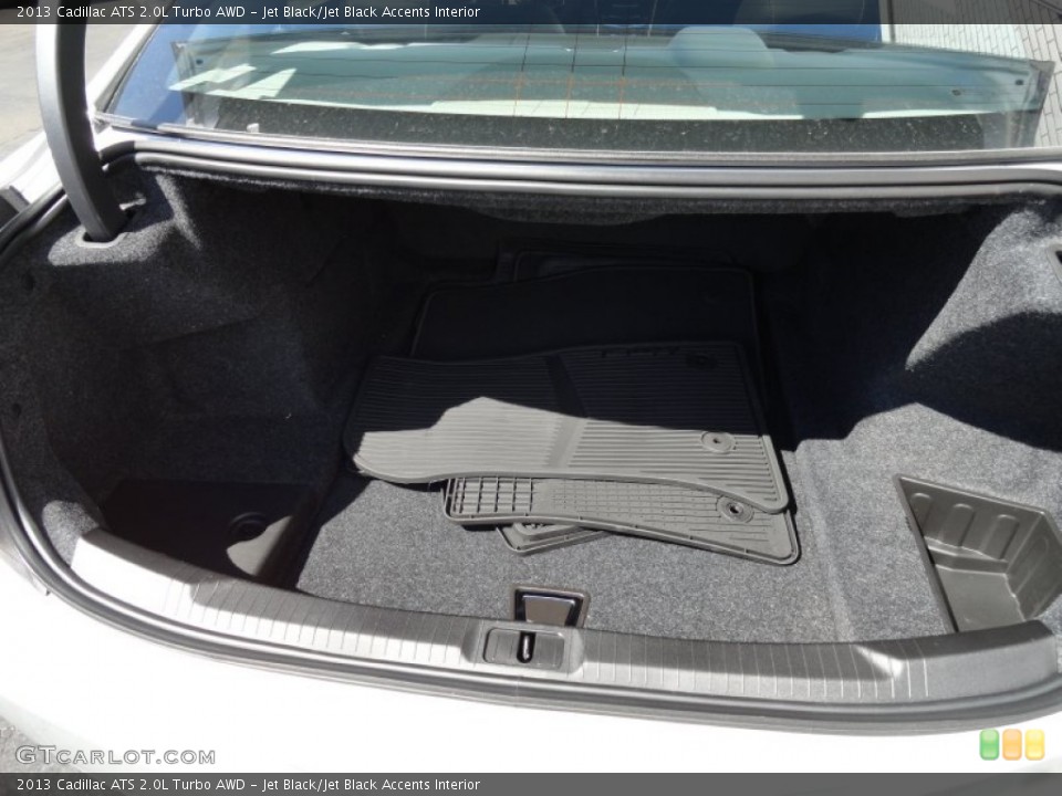 Jet Black/Jet Black Accents Interior Trunk for the 2013 Cadillac ATS 2.0L Turbo AWD #79321585