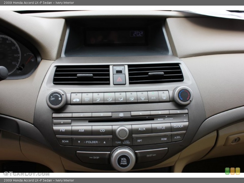 Ivory Interior Controls for the 2009 Honda Accord LX-P Sedan #79323821