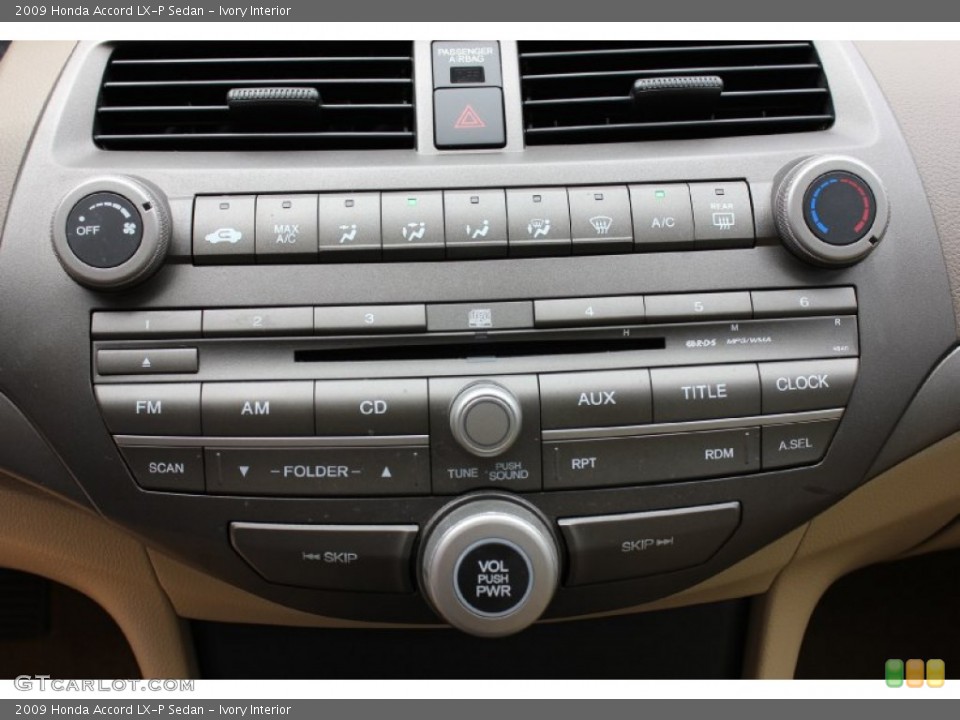 Ivory Interior Controls for the 2009 Honda Accord LX-P Sedan #79323859