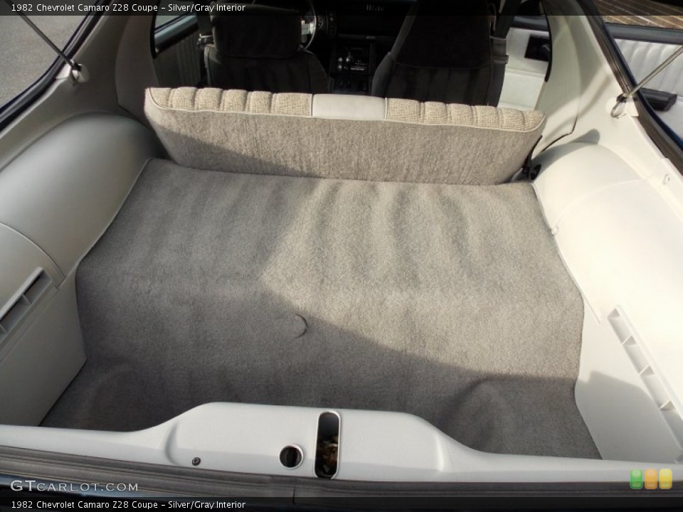 Silver/Gray Interior Trunk for the 1982 Chevrolet Camaro Z28 Coupe #79325836
