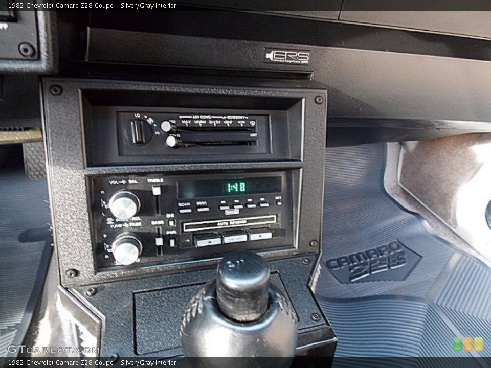 Silver/Gray Interior Controls for the 1982 Chevrolet Camaro Z28 Coupe #79325968