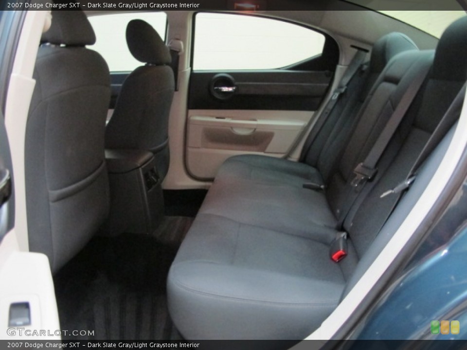 Dark Slate Gray/Light Graystone Interior Rear Seat for the 2007 Dodge Charger SXT #79331005