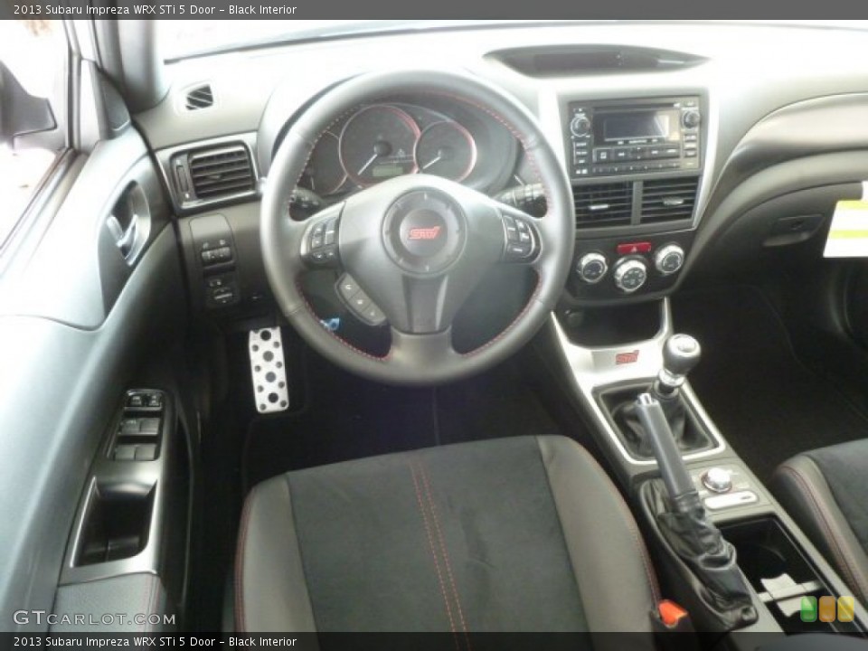 Black Interior Dashboard for the 2013 Subaru Impreza WRX STi 5 Door #79331650