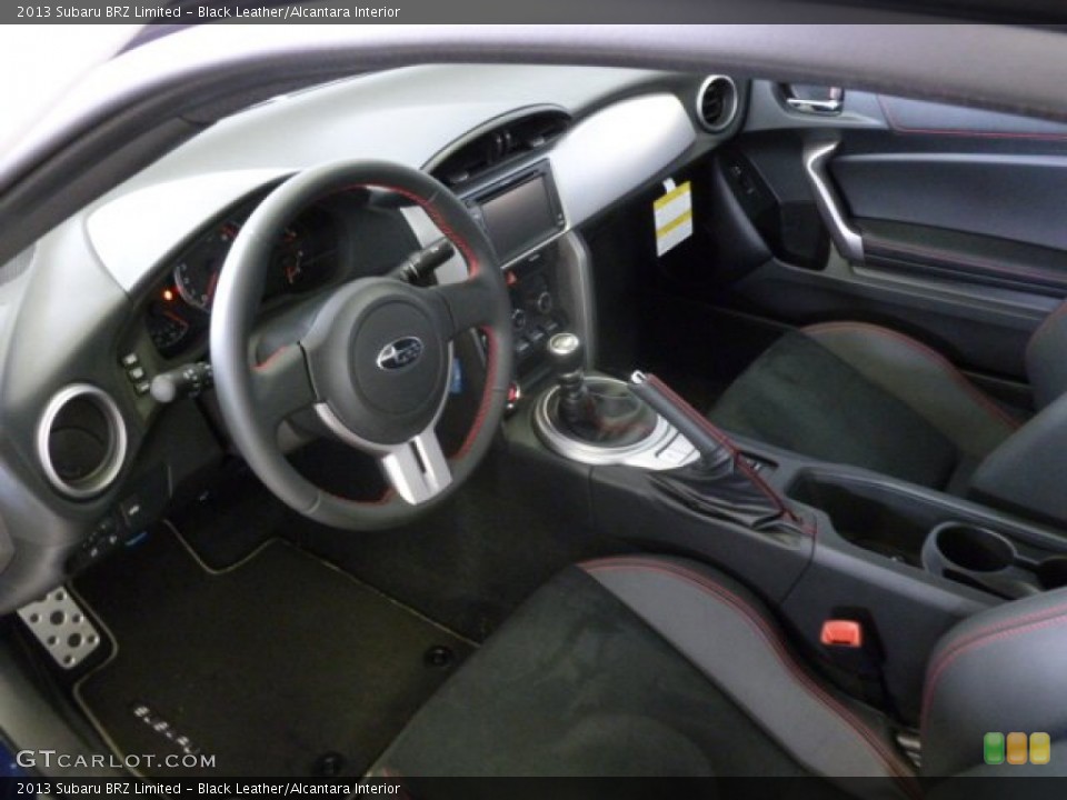 Black Leather/Alcantara Interior Photo for the 2013 Subaru BRZ Limited #79332108