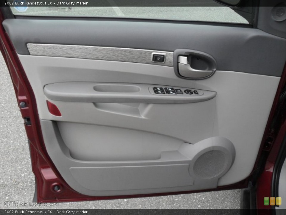Dark Gray Interior Door Panel for the 2002 Buick Rendezvous CX #79334236