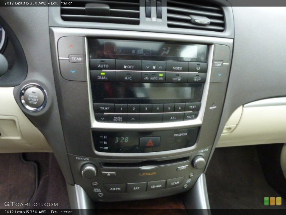 Ecru Interior Controls for the 2012 Lexus IS 350 AWD #79334257