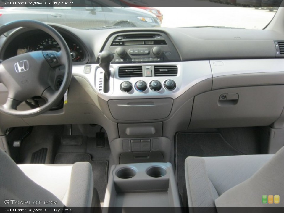 Gray Interior Dashboard for the 2010 Honda Odyssey LX #79334856
