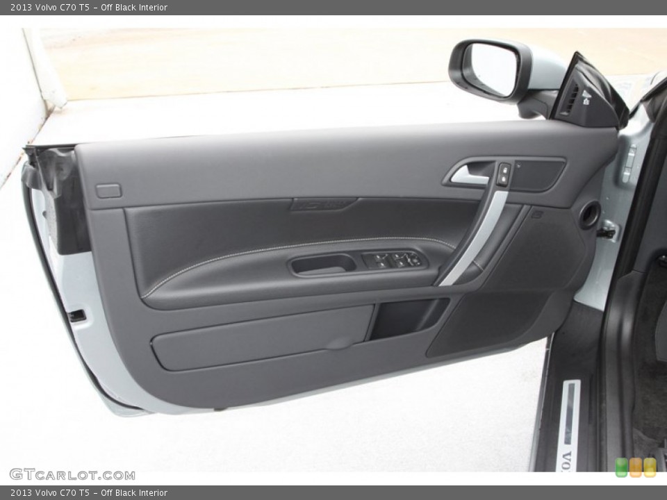 Off Black Interior Door Panel for the 2013 Volvo C70 T5 #79335650