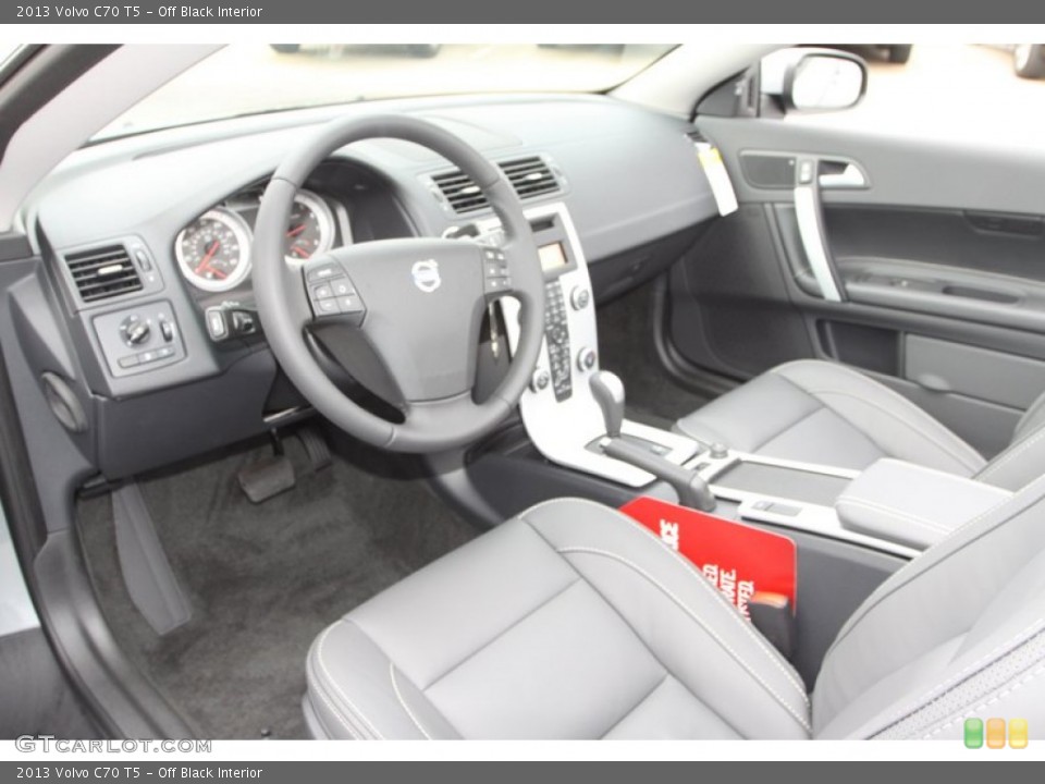 Off Black Interior Photo for the 2013 Volvo C70 T5 #79335664