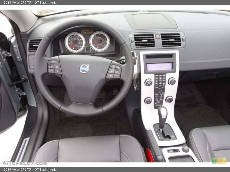 Off Black Interior Dashboard for the 2013 Volvo C70 T5 #79335720