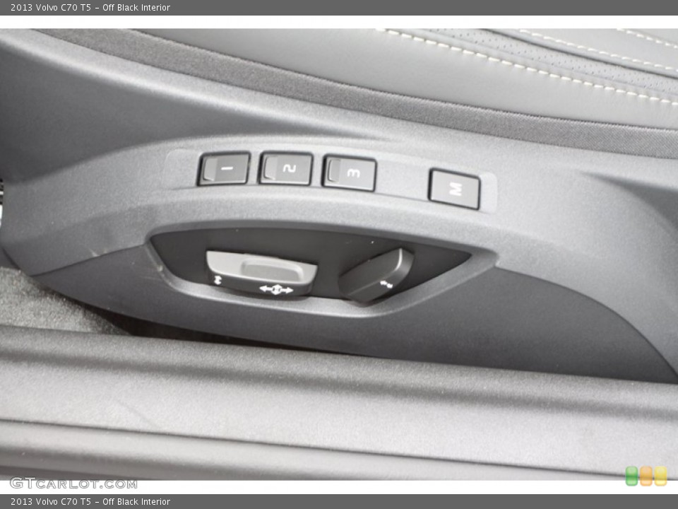 Off Black Interior Controls for the 2013 Volvo C70 T5 #79335752