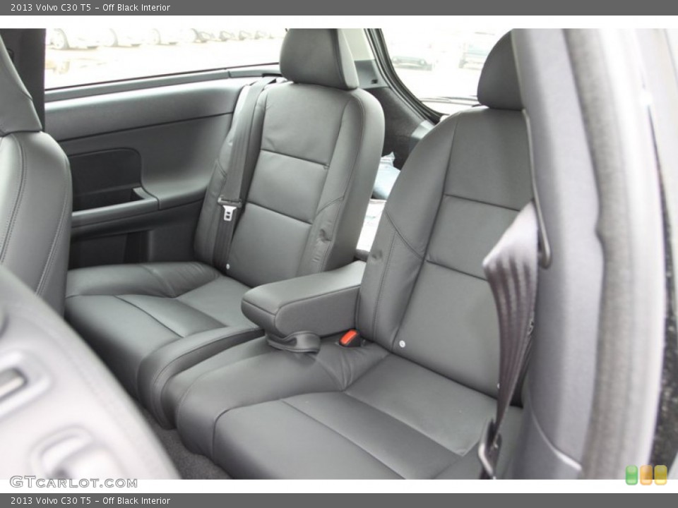 Off Black Interior Rear Seat for the 2013 Volvo C30 T5 #79336945