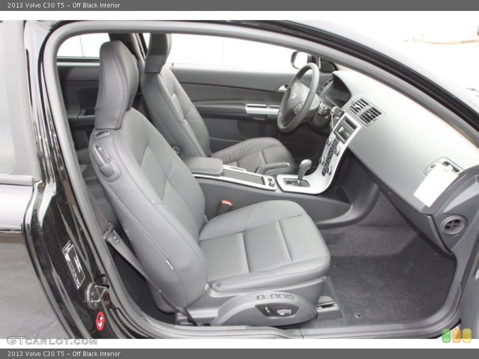 Off Black Interior Front Seat for the 2013 Volvo C30 T5 #79337155
