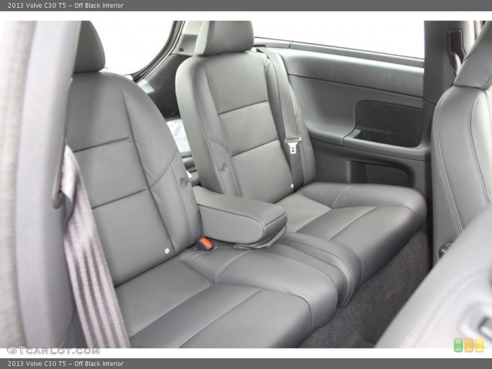 Off Black Interior Rear Seat for the 2013 Volvo C30 T5 #79337170