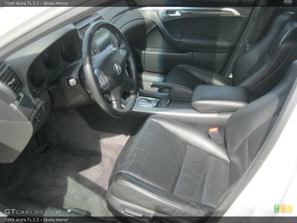 Ebony Interior Photo for the 2006 Acura TL 3.2 #79338409