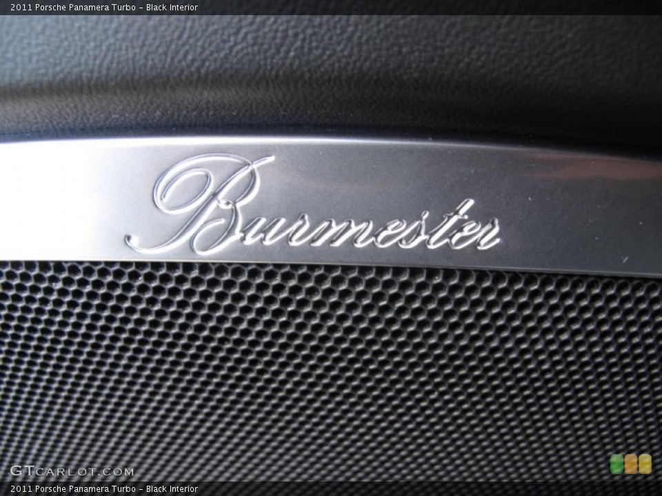 Black Interior Audio System for the 2011 Porsche Panamera Turbo #79339459
