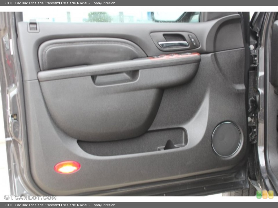 Ebony Interior Door Panel for the 2010 Cadillac Escalade  #79343212