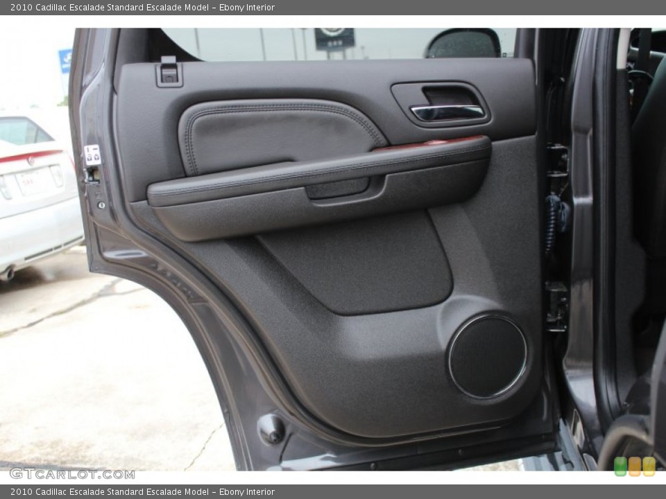 Ebony Interior Door Panel for the 2010 Cadillac Escalade  #79343269