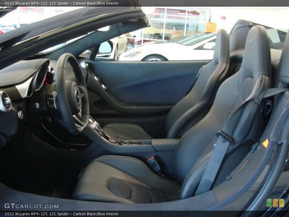 Carbon Black/Blue Interior Photo for the 2013 McLaren MP4-12C 12C Spider #79344988