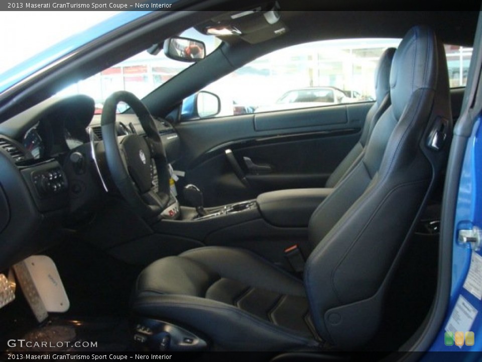 Nero Interior Photo for the 2013 Maserati GranTurismo Sport Coupe #79346210