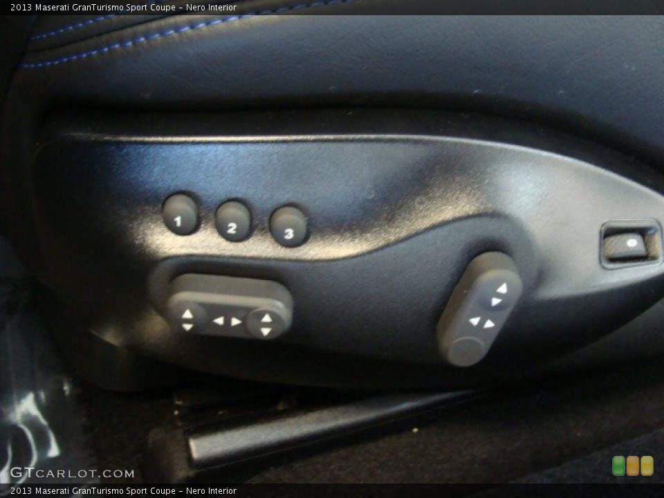 Nero Interior Controls for the 2013 Maserati GranTurismo Sport Coupe #79346245
