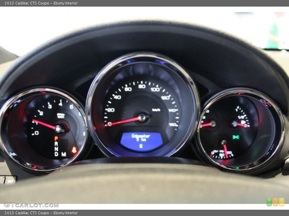 Ebony Interior Gauges for the 2013 Cadillac CTS Coupe #79346713