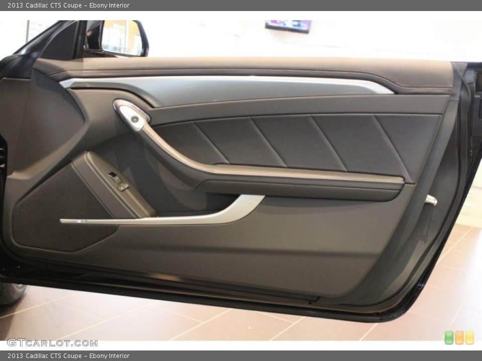 Ebony Interior Door Panel for the 2013 Cadillac CTS Coupe #79346797