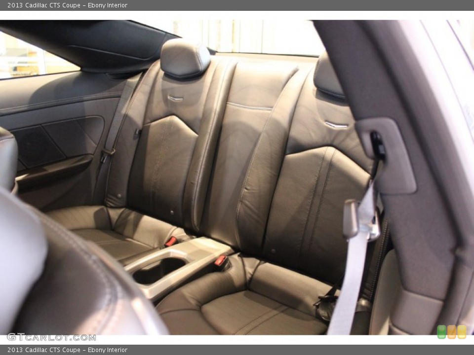 Ebony Interior Rear Seat for the 2013 Cadillac CTS Coupe #79346837