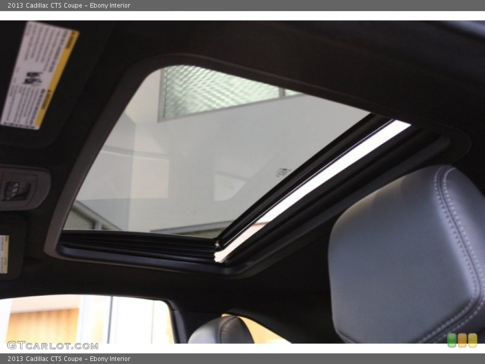 Ebony Interior Sunroof for the 2013 Cadillac CTS Coupe #79346884
