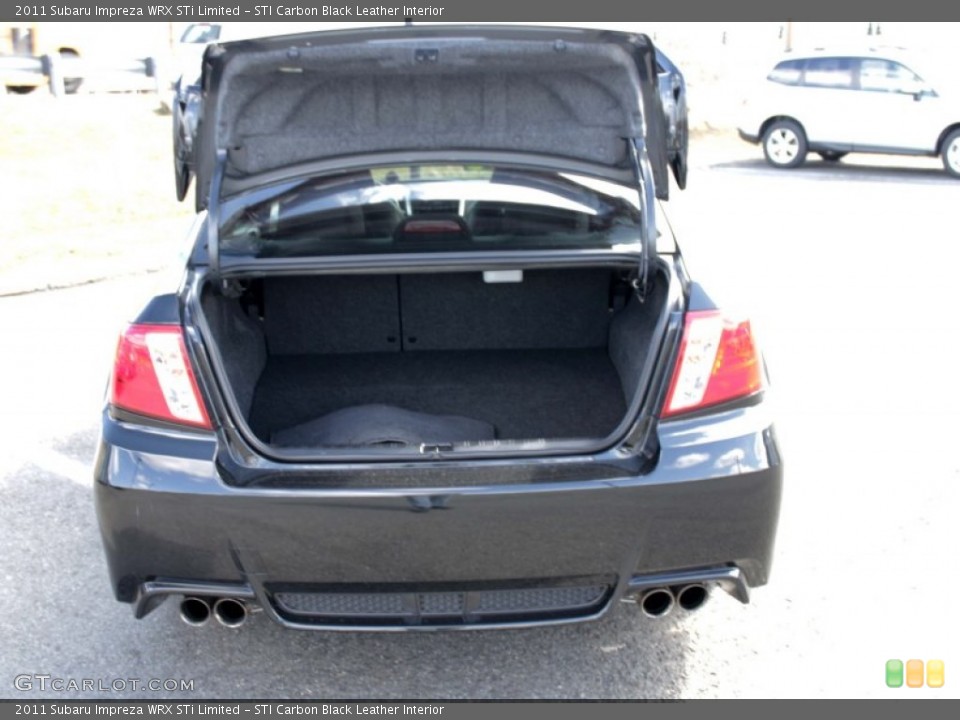 STI Carbon Black Leather Interior Trunk for the 2011 Subaru Impreza WRX STi Limited #79347501
