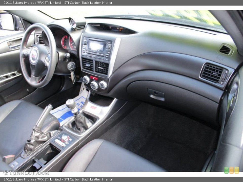STI Carbon Black Leather Interior Dashboard for the 2011 Subaru Impreza WRX STi Limited #79347523