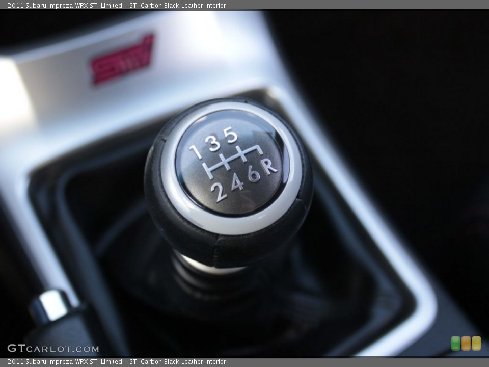 STI Carbon Black Leather Interior Transmission for the 2011 Subaru Impreza WRX STi Limited #79347622