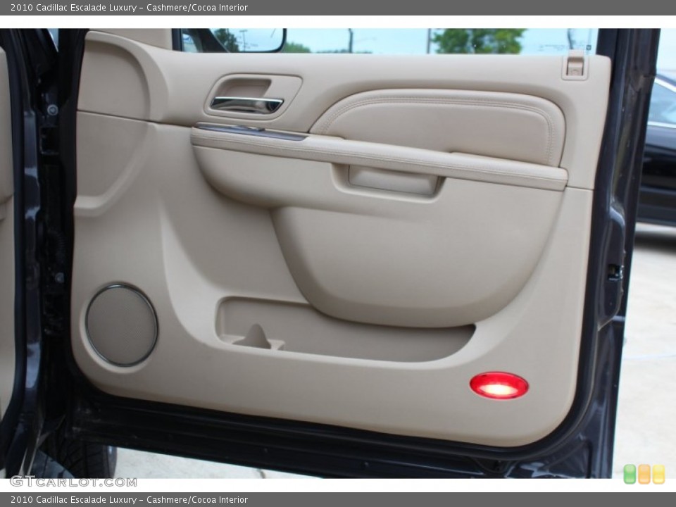 Cashmere/Cocoa Interior Door Panel for the 2010 Cadillac Escalade Luxury #79349851