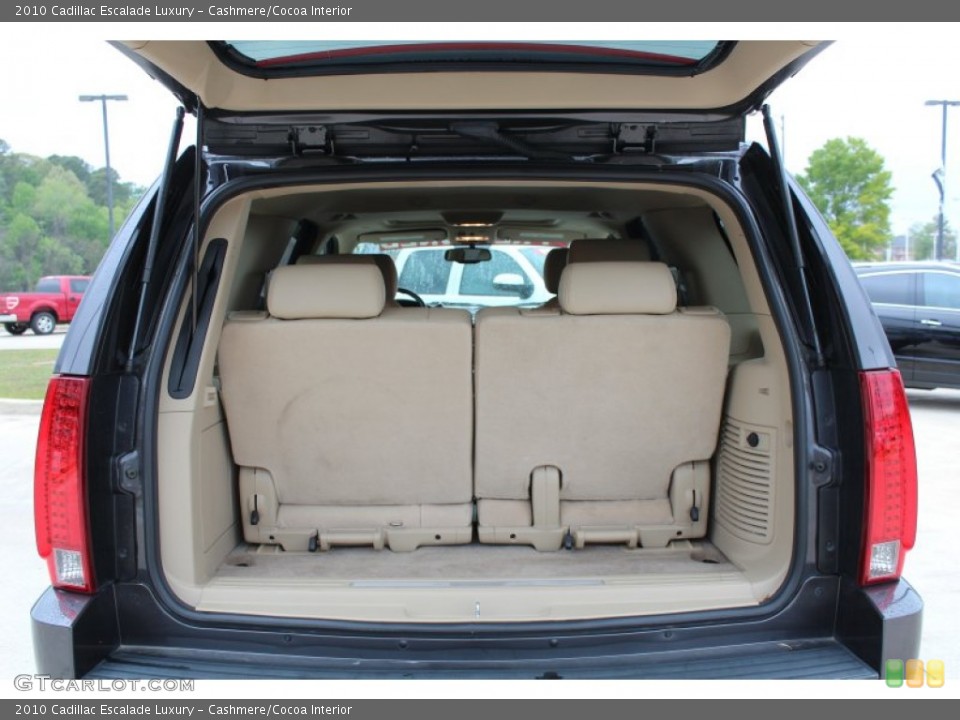 Cashmere/Cocoa Interior Trunk for the 2010 Cadillac Escalade Luxury #79349950