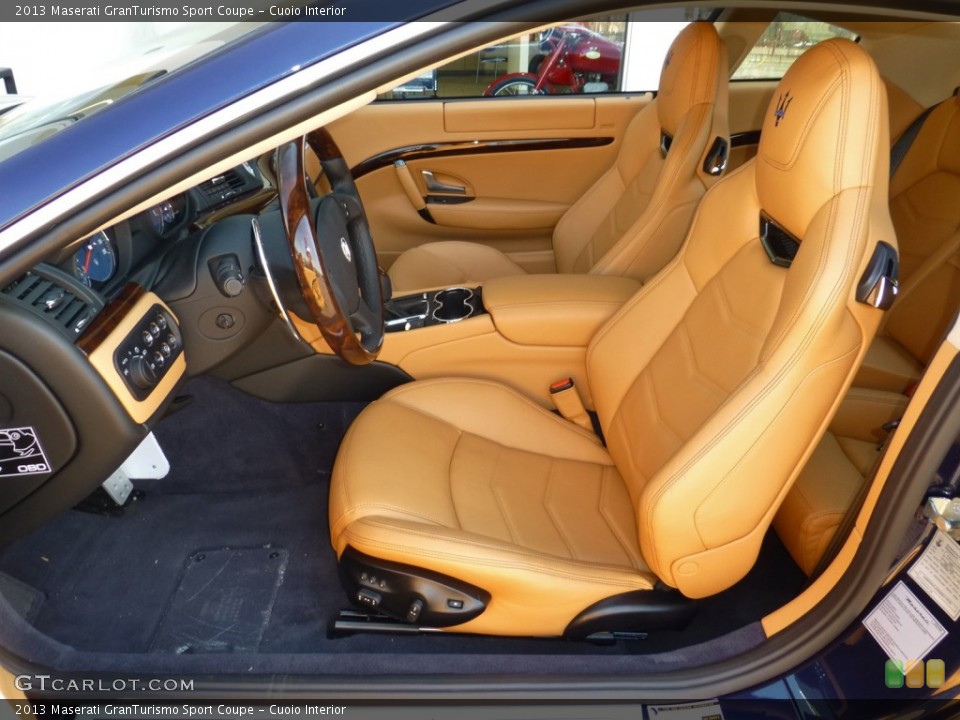 Cuoio Interior Front Seat for the 2013 Maserati GranTurismo Sport Coupe #79351768