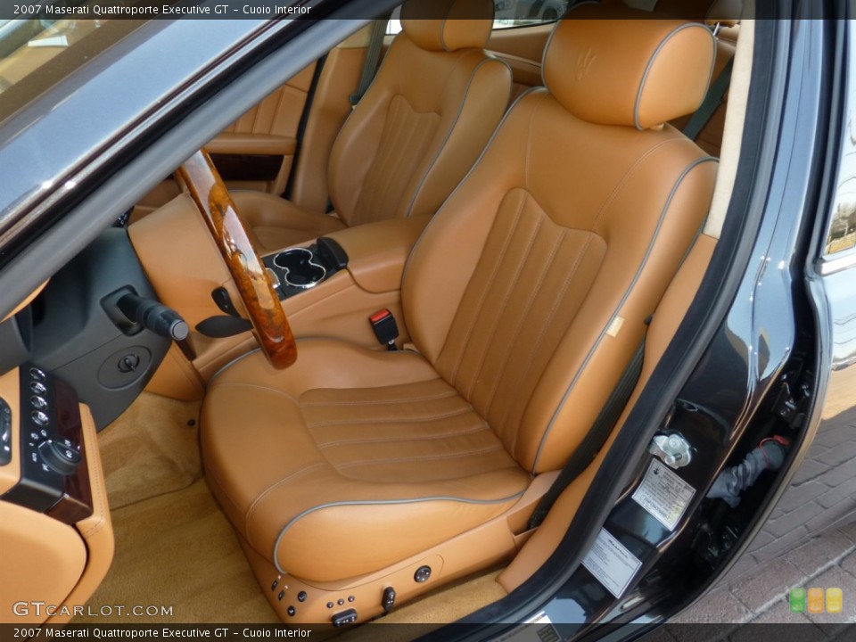 Cuoio Interior Front Seat for the 2007 Maserati Quattroporte Executive GT #79352836