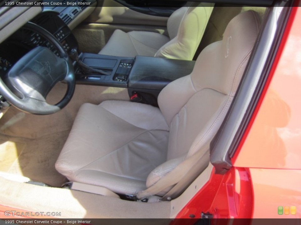 Beige 1995 Chevrolet Corvette Interiors