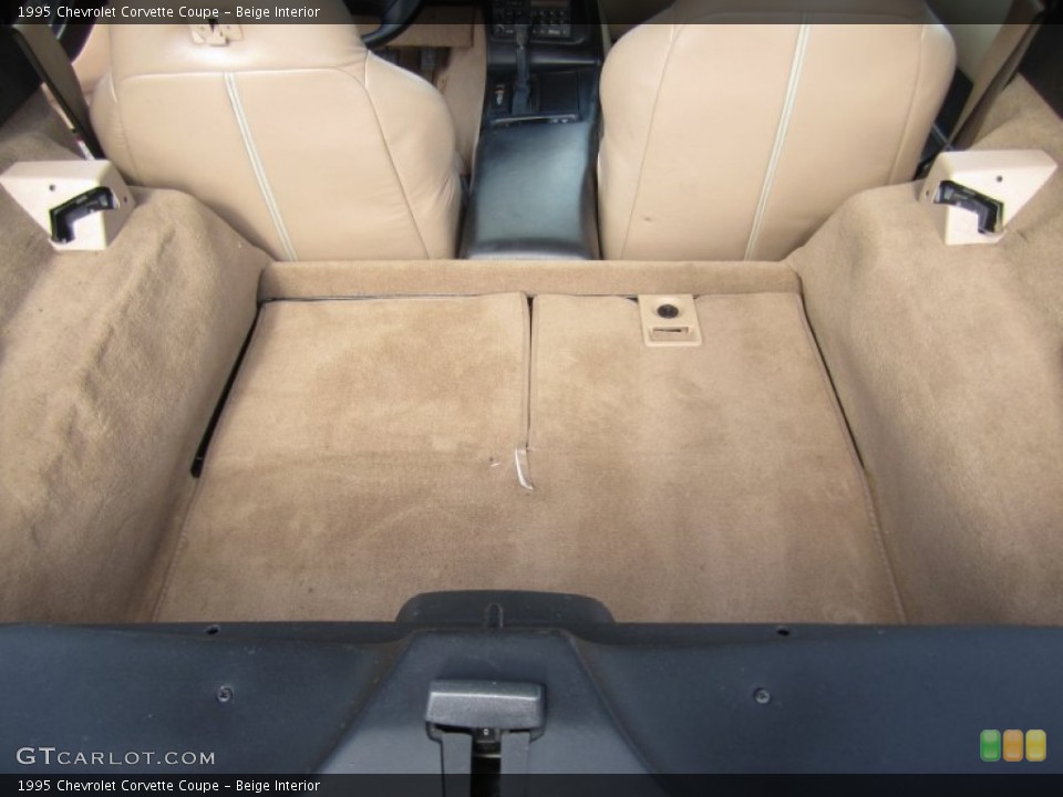 Beige Interior Trunk for the 1995 Chevrolet Corvette Coupe #79353599