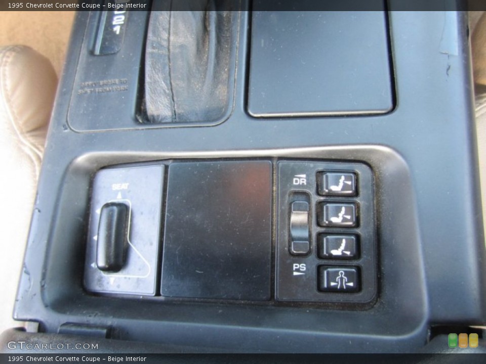 Beige Interior Controls for the 1995 Chevrolet Corvette Coupe #79353622