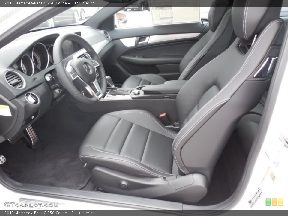 Black Interior Photo for the 2013 Mercedes-Benz C 250 Coupe #79355389