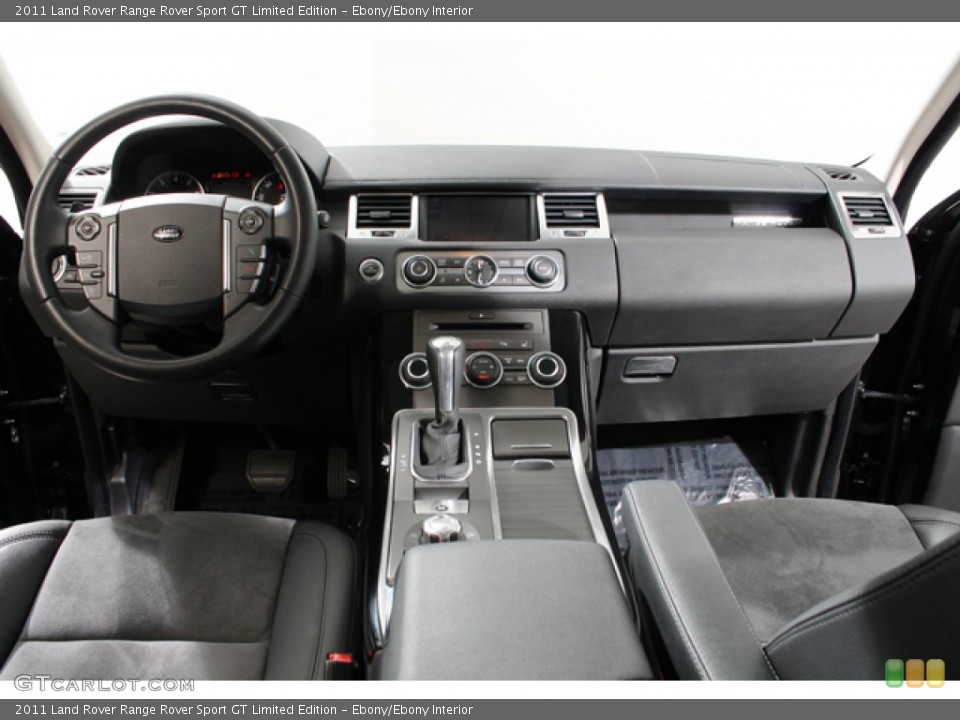 Ebony/Ebony Interior Dashboard for the 2011 Land Rover Range Rover Sport GT Limited Edition #79355467