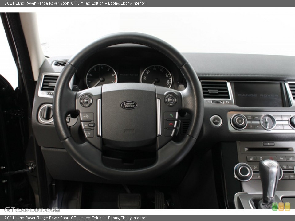 Ebony/Ebony Interior Dashboard for the 2011 Land Rover Range Rover Sport GT Limited Edition #79355482