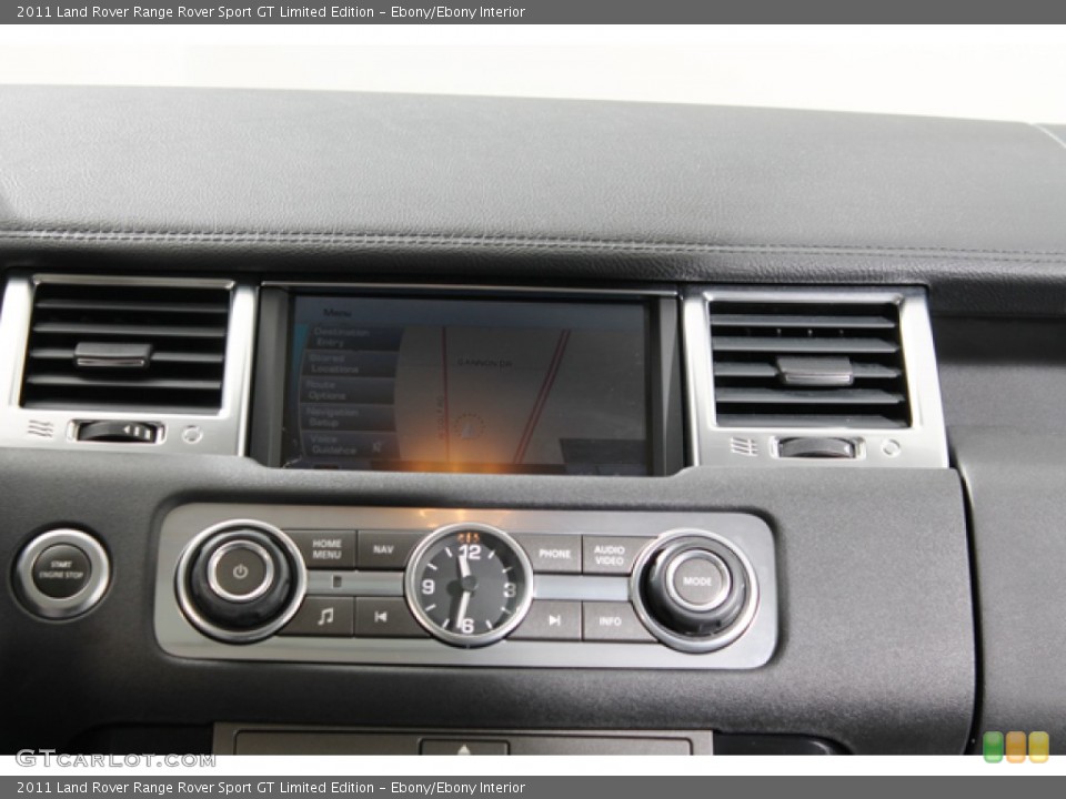 Ebony/Ebony Interior Controls for the 2011 Land Rover Range Rover Sport GT Limited Edition #79355527