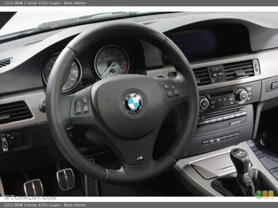 Black Interior Dashboard for the 2013 BMW 3 Series 335is Coupe #79359373