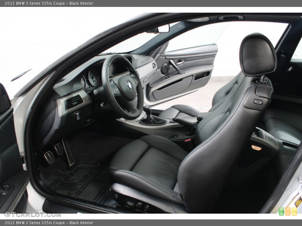 Black Interior Front Seat for the 2013 BMW 3 Series 335is Coupe #79359520
