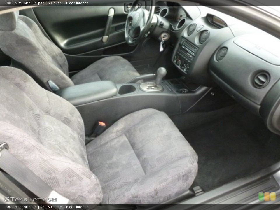 Black Interior Photo for the 2002 Mitsubishi Eclipse GS Coupe #79361595