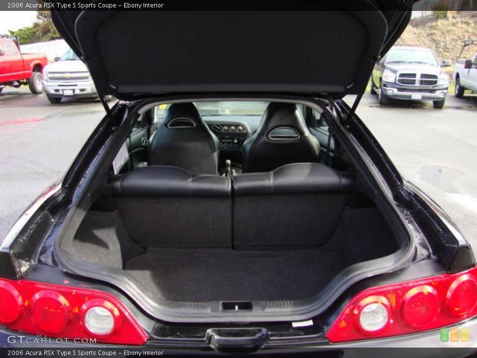 Ebony Interior Trunk for the 2006 Acura RSX Type S Sports Coupe #79364499